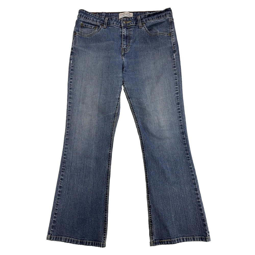 Levi's Y2K 90's Women's 10P Sexy Low Rise Bootcut Jeans Western Chore Cowgirl